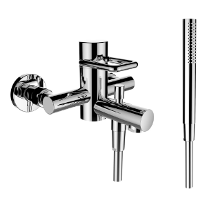 Picture of Laufen Armaturen - Bademischer, Ausladung 173.5 mm, Anschlussdistanz 153 mm, ohne Verschraubungen, ohne Zubehör , Art.Nr. : HF980208100005