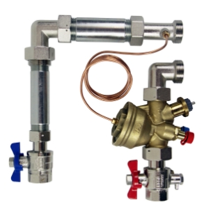 Picture of IMI Hydronic Engineering TA-Compact-DP Set DN 20 vertikal, Art.Nr.: 326040-10502