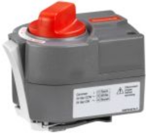Picture of Honeywell —  Drehantrieb für Regelkugelhahn VBG, 24 VAC, 3-Punkt oder 2-Punkt, Stellzeit 108 sec, mit HV, 1,5 Kabel, Art.Nr. : MVN613A1500
