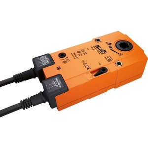 Picture of Belimo - Brandschutzklappenantrieb, 4 Nm, AC/DC 24 V, Auf/Zu, 60 s, 2 x EPU, IP54, Kabel mit Anschlussstecker, Art.Nr. :BFL24-ST