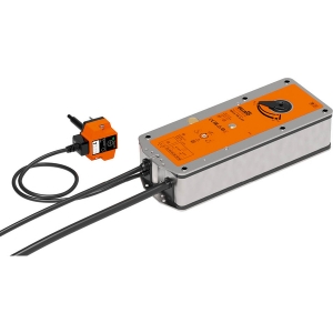 Picture of Belimo - Brandschutzklappenantrieb, 18 Nm, AC/DC 24 V, Auf/Zu, 120 s, 2 x EPU, IP54, Kabel mit Anschlussstecker, Thermoelektrische Auslöseeinrichtung BAT (72°C), Art.Nr. :BF24-TN-2-ST
