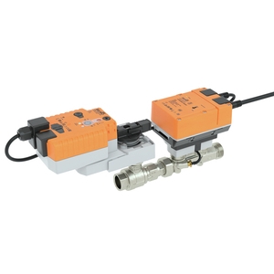Picture of Belimo - Elektr. 2-Weg-PI-RKH EPIV mit Notstellfunktion, AC/DC 24 V, BACnet MS/TP, Modbus RTU, MP-Bus, 2...10 V, DN 15, Innen- und Aussengewinde, Rp 1/2"G 3/4", PN 25, ps 1600 kPa, V'nom 0.42 l/s, Mediumstemperatur -10...120°C [14...248°F], Art.Nr. : EP015R2+KBAC
