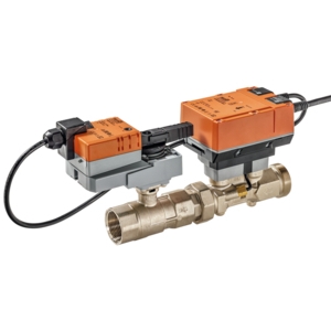 Picture of Belimo - Elektr. 2-Weg-PI-RKH EPIV, AC/DC 24 V, BACnet MS/TP, Modbus RTU, MP-Bus, 2...10 V, DN 40, Innen- und Aussengewinde, Rp 1 1/2"G 2", PN 25, ps 1600 kPa, V'nom 2.78 l/s, Mediumstemperatur -10...120°C [14...248°F], Art.Nr. : EP040R2+BAC