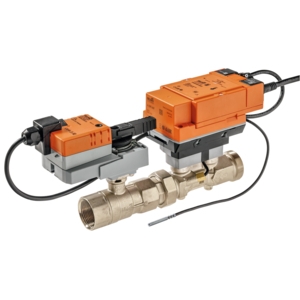 Picture of Belimo - Elektr. 2-Weg-PI-RKH Belimo Energy Valve™, AC/DC 24 V, BACnet IP, BACnet MS/TP, Modbus TCP, Modbus RTU, MP-Bus, 2...10 V, DN 40, Innen- und Aussengewinde, Rp 1 1/2"G 2", PN 25, ps 1600 kPa, V'nom 2.78 l/s, Mediumstemperatur -10...120°C [14...248°F], Art.Nr. : EV040R2+BAC