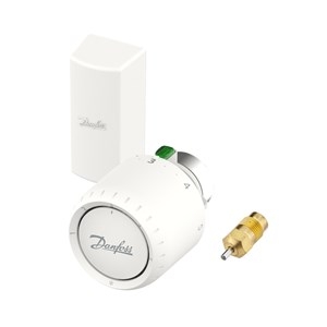 Picture of Danfoss Aveo Thermostatkopf, Gas, Fühler, Typ: mit Fernfühler 2m, 7 - 26 °C, RAVL Ventile 26mm, Art.Nr. : 015G4053