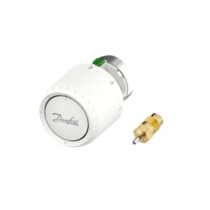 Picture of Danfoss Aveo Thermostatkopf, Gas, Fühler, Typ: Eingebauter Fühler 2m, 7 - 28 °C, RAV Ventile 34 mm, Art.Nr. : 015G4061