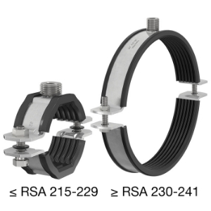 Picture of FLAMCO Rohrschelle RSA G3/4"-M12-M16x261-273-10", Art.Nr. : 54329