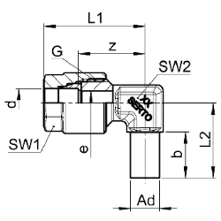 Picture of KWC SANW901 Anschlusszubehör , Art.Nr. : 2000101517