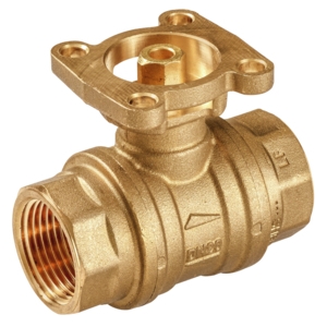 Picture of Belimo Auf/Zu-Kugelhahn, 2-Weg, DN 32, Innengewinde, Rp 1 1/4", PN 25, ps 1000 kPa, kvs 63 m³/h, Mediumstemperatur 5...100°C [41..212°F], Art.Nr. : R232PW-Q