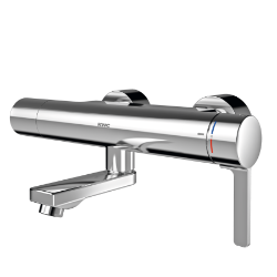 Picture of KWC F5L-Therm F5LT1013 Thermostat-Wandbatterie mit Rückflussverhinderer:ja, Berechnungsdurchfluss Trinkwasser:0.07 l/s, Berechnungsdurchfluss Warmwasser:0.07 l/s, Art.Nr. : 2030066491