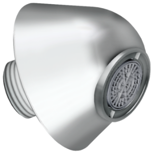 Picture of KWC ZTAPS0004 Wandauslauf Neigungswinkel:50 Grad, Ausladung des Auslaufs:28 mm, Art des Auslaufes:Wandauslauf, Art.Nr. : 2000107291