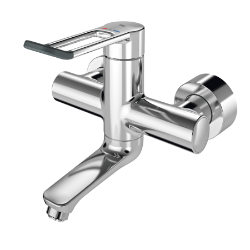 Picture of KWC F4LT-Med F4LT1005 Thermostat-Wandbatterie Drucklos:nein, Funktionsprinzip:manuell, Nennweite:DN 15, Art.Nr. : 2030066753