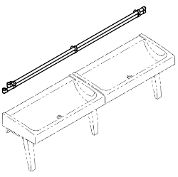 Picture of KWC SANW920 Verteilungsleitung , Art.Nr. : 2000101507
