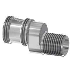 Picture of KWC ACXX9001 Anschlussverschraubung Gesamttiefe:26.4 mm, Gesamthöhe:33 mm, Gesamtbreite:61 mm, Art.Nr. : 2030041416