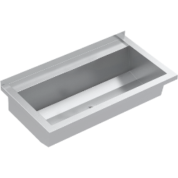 Picture of KWC PLANOX PL8T Waschrinne Spritzschutzhöhe:30 mm, Becken: Höhe:180 mm, Becken: Tiefe:320 mm, Art.Nr. : 2030043785