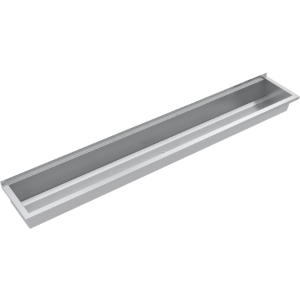 Picture of KWC PLANOX PL24 Waschrinne Spritzschutzhöhe:30 mm, Becken: Höhe:180 mm, Becken: Tiefe:320 mm, Art.Nr. : 2030043782