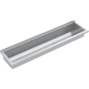 Picture of KWC PLANOX PL16 Waschrinne Spritzschutzhöhe:30 mm, Becken: Höhe:180 mm, Becken: Tiefe:320 mm, Art.Nr. : 2030043780