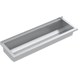 Picture of KWC PLANOX PL12 Waschrinne Spritzschutzhöhe:30 mm, Becken: Höhe:180 mm, Becken: Tiefe:320 mm, Art.Nr. : 2030043779