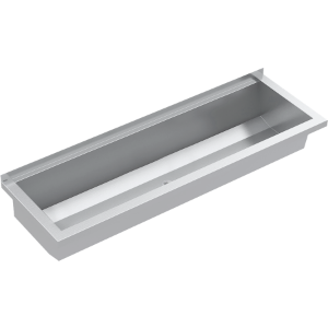 Picture of KWC PLANOX PL12 Waschrinne Spritzschutzhöhe:30 mm, Becken: Höhe:180 mm, Becken: Tiefe:320 mm, Art.Nr. : 2030043779