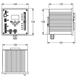 Picture of KWC AQUA3000OPEN ZA3OP0022 ECC2 Funktionscontroller Kommunikation:ja, A3000 open-kompatibel:ja, Eingangsspannung V:230 Volt, Art.Nr. : 2030016282