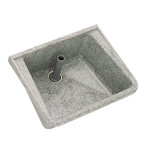 Picture of KWC SIRIUS MB5044 Mehrzweckbecken decorgrau Beckenposition:mittig, Beckendesign:runde Ecken, Becken: Höhe:195 mm, Art.Nr. : 2000100090