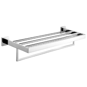 Picture of KWC CUBUS CUBX012HP Doppelhandtuchablage Material:Edelstahl, Materialtyp:1.4301 Chromnickelstahl V2A, Gesamttiefe:220 mm, Art.Nr. : 2000106361