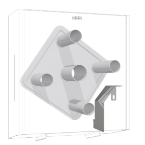 Picture of KWC ZEXOS670K Umrüstset für 4 Rollen , Art.Nr. : 2030035972