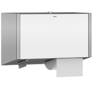 Picture of KWC EXOS. EXOS676W WC-Doppelrollenhalter Maximale Tiefe/Durchmesser Verbrauchsmaterial:120 mm, Maximale Breite Verbrauchsmaterial:100 mm, Füllmenge:2, Art.Nr. : 2030034670