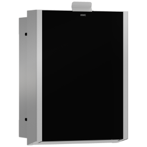 Picture of KWC EXOS. EXOS611EB Hygieneabfallbehälter Sackhalterung:nein, Füllvolumen:3.7 Liter, Klappe:ja, Art.Nr. : 2030034631