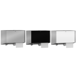 Picture of KWC EXOS. EXOS676X WC-Doppelrollenhalter Maximale Tiefe/Durchmesser Verbrauchsmaterial:120 mm, Maximale Breite Verbrauchsmaterial:100 mm, Füllmenge:2, Art.Nr. : 2030033180