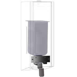 Picture of KWC EXOS. ZEXOS618K Umrüstkit auf EXOS618 Gesamttiefe:107 mm, Gesamthöhe:261 mm, Gesamtbreite:94 mm, Art.Nr. : 2030022956