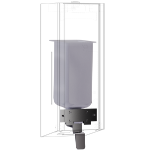 Picture of KWC EXOS. ZEXOS618K Umrüstkit auf EXOS618 Gesamttiefe:107 mm, Gesamthöhe:261 mm, Gesamtbreite:94 mm, Art.Nr. : 2030022956