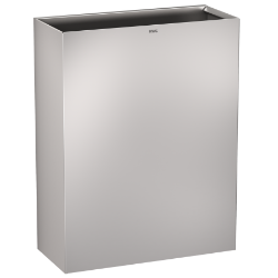 Picture of KWC RODAN RODX607 Abfallbehälter Sackhalterung:optional, Füllvolumen:60 Liter, Klappe:optional, Art.Nr. : 2000101351