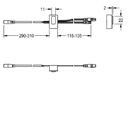 Picture of KWC ASET1002 Sensor, ID 01/00004 Füllmenge:1, Mengeneinheit:Stück, Art.Nr. : 2030048520