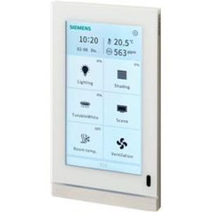 Picture of Siemens Raumbediengerät TC5, KNX,Display,Temp,ws, Art.Nr. : 5WG1205-2AB12