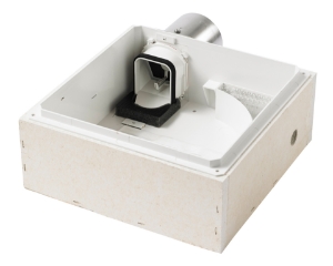 Picture of Limodor - Ventilatorgehäuse Limodor M aus Kunststoff, Typ: MHB/K‑B, Anschluss: Stutzen hinten, Art.Nr. :12200