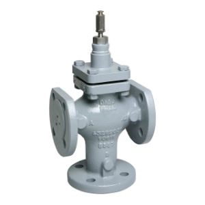 Picture of Honeywell Resideo -  Dreiwegeventil XF-D, Stahlguss, PN40, Flansch DN80, kvs 100, Art.Nr. : XF80D100