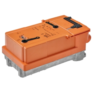Picture of Belimo Drehantrieb, 90 Nm, AC 24...240 V / DC 24...125 V, BACnet MS/TP, Modbus RTU, MP-Bus, 2...10 V, 35 s (20...120 s), 2x SPDT, IP66/67, F07 (F05/F10 nur mit Zubehör), Klemmen, Art.Nr. :JRCA-BAC-S2-T