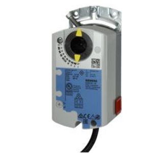 Picture of Siemens - Luftklappen-Drehantrieb, AC/DC 24 V, 2-Punkt/3-Punkt, 5 Nm, 150 s, Potentiometer, Art.Nr. :GDB142.1E