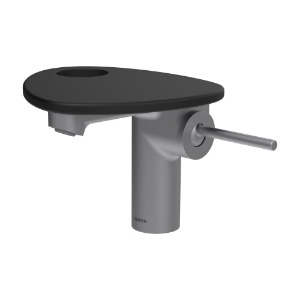 Bild von LAUFEN - ADA - Waschtischmischer, Ablage mit Loch, Ausladung 110 mm, Festauslauf, ohne Ablaufventil, Art.Nr. :HF506702503000