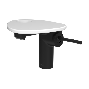 Bild von LAUFEN - ADA - Waschtischmischer, Ablage mit Loch, Ausladung 110 mm, Festauslauf, ohne Ablaufventil, Art.Nr. :HF506702512000