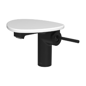 Bild von LAUFEN - ADA - Waschtischmischer, Ablage ohne Loch, Ausladung 110 mm, Festauslauf, ohne Ablaufventil, Art.Nr. :HF506702512060