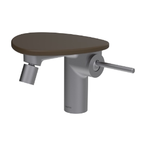 Bild von LAUFEN - ADA - Bidetmischer, Ablage ohne Loch, Ausladung 110 mm, Festauslauf, mit Ablaufventil Clic-Clac, Art.Nr. :HF506710504060