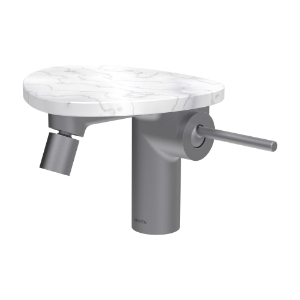 Bild von LAUFEN - ADA - Bidetmischer, Ablage ohne Loch, Ausladung 110 mm, Festauslauf, mit Ablaufventil Clic-Clac, Art.Nr. :HF506710505060