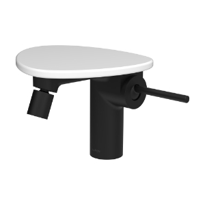 Bild von LAUFEN - ADA - Bidetmischer, Ablage ohne Loch, Ausladung 110 mm, Festauslauf, mit Ablaufventil Clic-Clac, Art.Nr. :HF506710512060