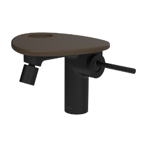 Picture of LAUFEN - ADA - Bidetmischer, Ablage mit Loch, Ausladung 110 mm, Festauslauf, mit Ablaufventil Clic-Clac, Art.Nr. :HF506710514000