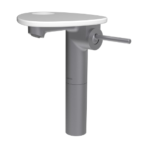 Bild von LAUFEN - ADA - Standsäulen-Waschtischmischer, Ablage mit Loch, Ausladung 110 mm, Festauslauf, ohne Ablaufventil, Art.Nr. :HF506714502000