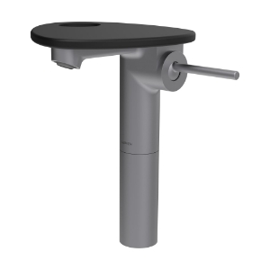 Bild von LAUFEN - ADA - Standsäulen-Waschtischmischer, Ablage mit Loch, Ausladung 110 mm, Festauslauf, ohne Ablaufventil, Art.Nr. :HF506714503000