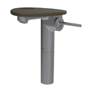 Bild von LAUFEN - ADA - Standsäulen-Waschtischmischer, Ablage mit Loch, Ausladung 110 mm, Festauslauf, ohne Ablaufventil, Art.Nr. :HF506714504000