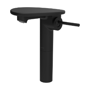 Bild von LAUFEN - ADA - Standsäulen-Waschtischmischer, Ablage ohne Loch, Ausladung 110 mm, Festauslauf, ohne Ablaufventil, Art.Nr. :HF506714513060